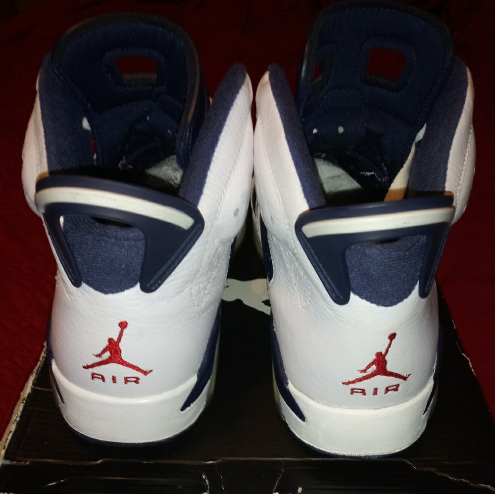 AIR JORDAN 6 RETRO OLYMPIC - Picture 3 of 5